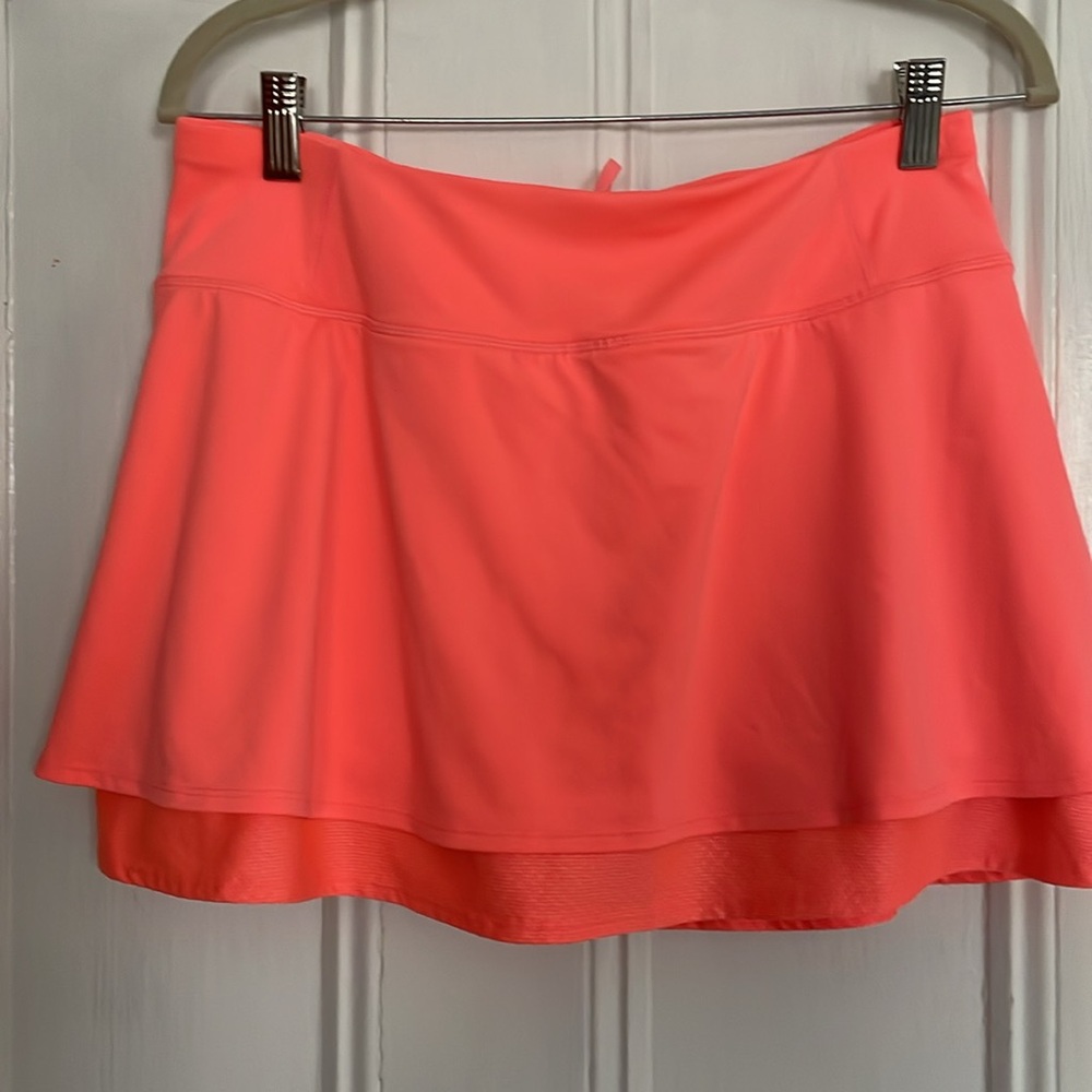 Athleta coral running skort size Medium
